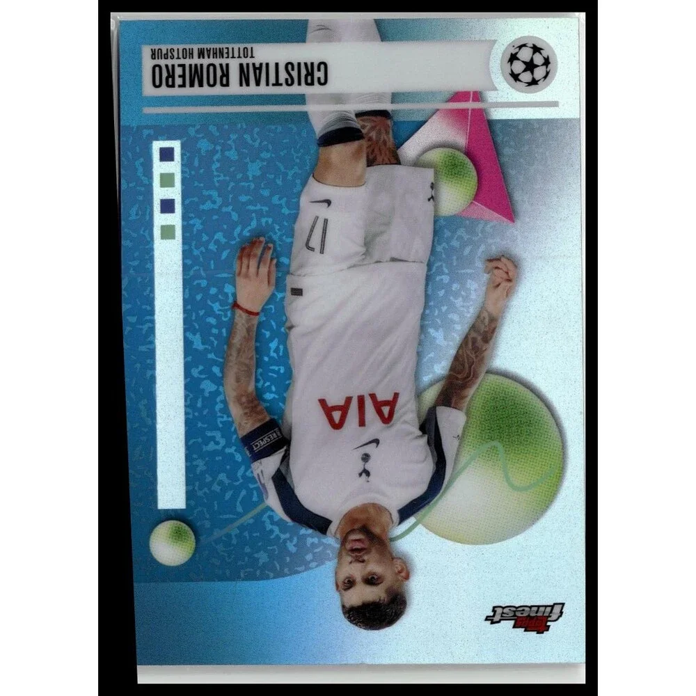 topps 2025-26 Finest UEFA Cristian Romero Refractor refractor